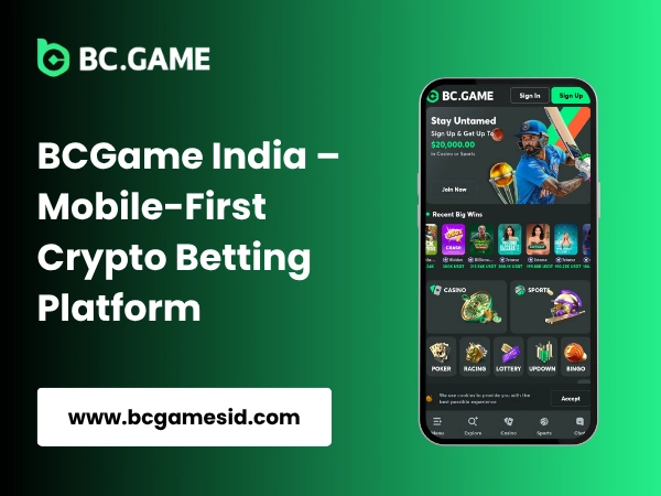BCGame India – Mobile-First Crypto Betting Platform