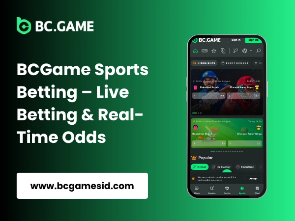 BCGame Sports Betting – Live Betting & Real-Time Odds